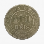 Moeda 100 Réis 1888