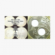 Folder Para Moedas 1 Real Efígie da República 1998 e 1999
